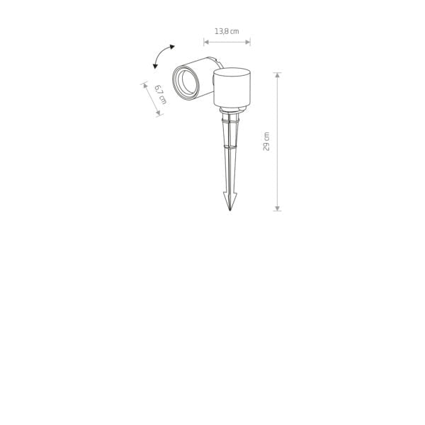 Tubings M 8161 - Garten-Bodenlampe – Bild 3