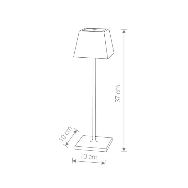 Mahe Led 8397 - Gartenlampe für den Tisch – Bild 3