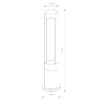 Monterrey Led 9507 - Garten-Außenlampe – Bild 3