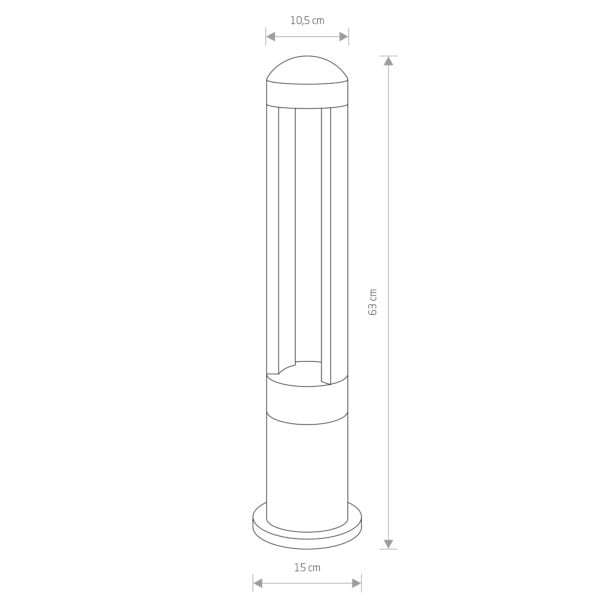 Monterrey Led 9507 - Garten-Außenlampe – Bild 3