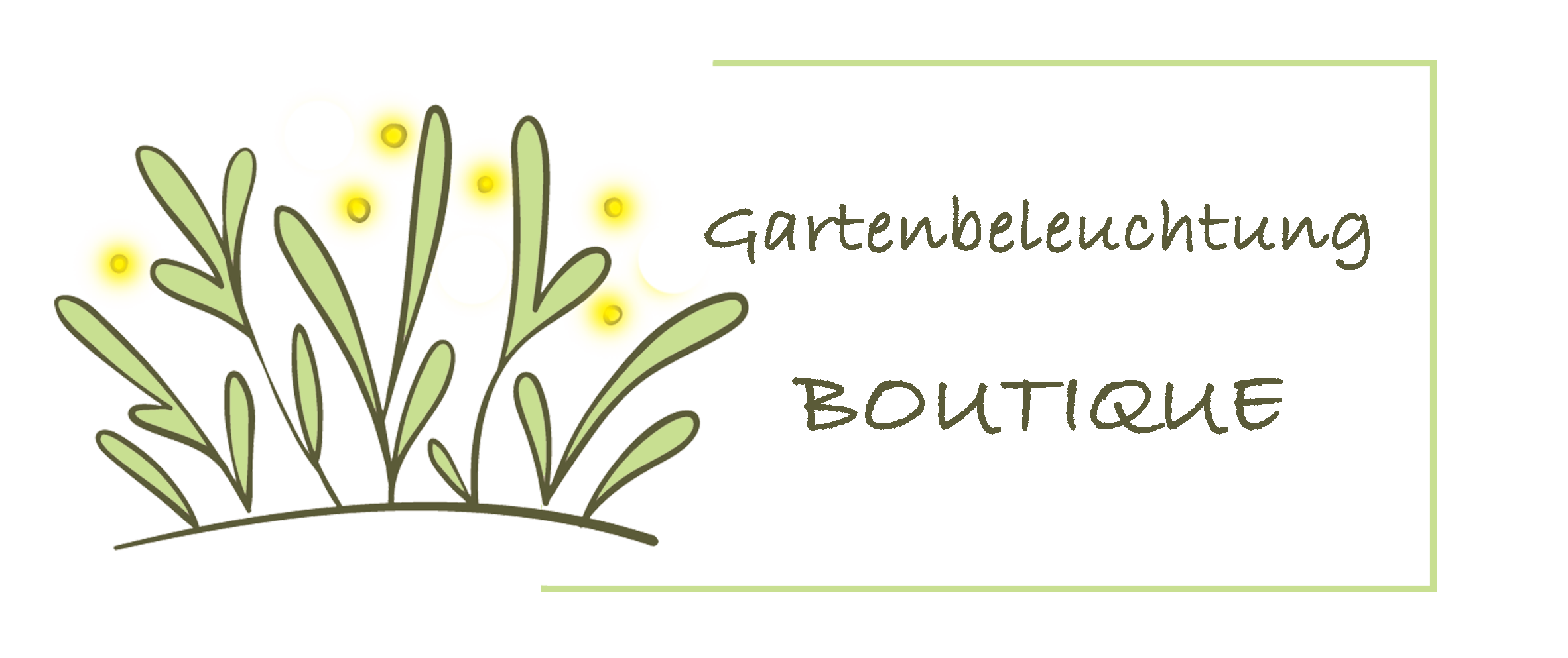 Beleuchtung im Garden | Boutique