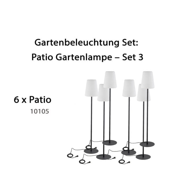 Gartenbeleuchtung Set, Gartenlampe
