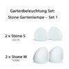 Gartenbeleuchtung Set, Gartenlampe