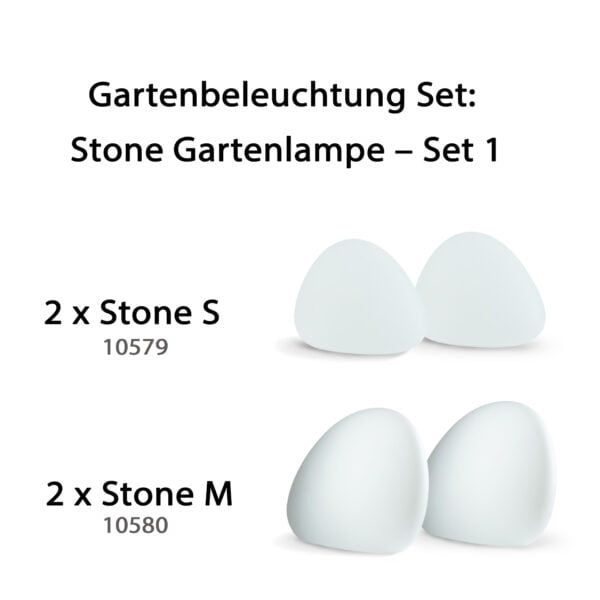 Gartenbeleuchtung Set, Gartenlampe