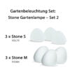Gartenbeleuchtung Set, Gartenlampe