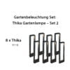 Gartenbeleuchtung Set, Gartenlampe